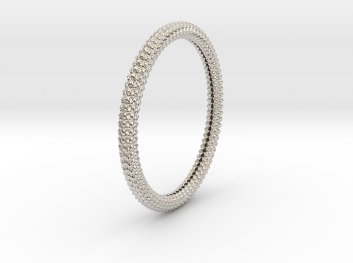 SCALES BANGLE 2.5in ID 3d printed 