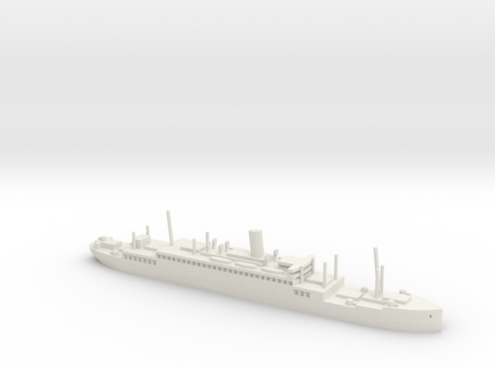 HMS Jervis Bay in 1/1800 scale 3d printed