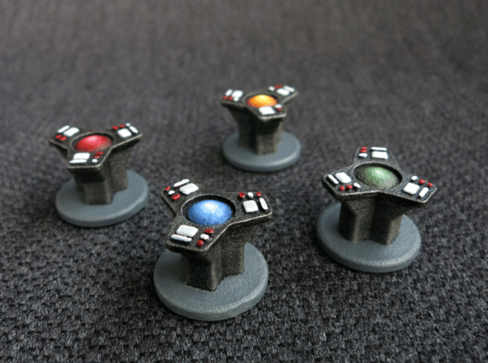 IA Terminal Set 2 3d printed Model not supplied painted