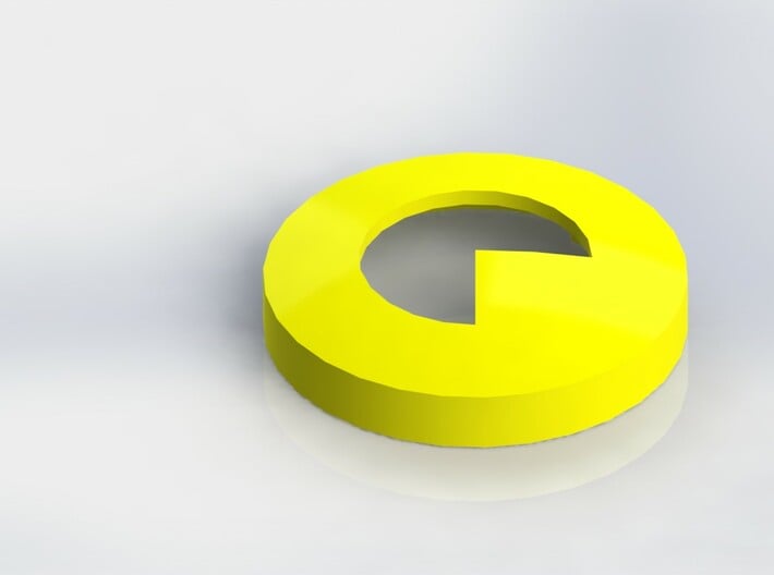 Pacman Ear Bud Cover for GLASS 3d printed 