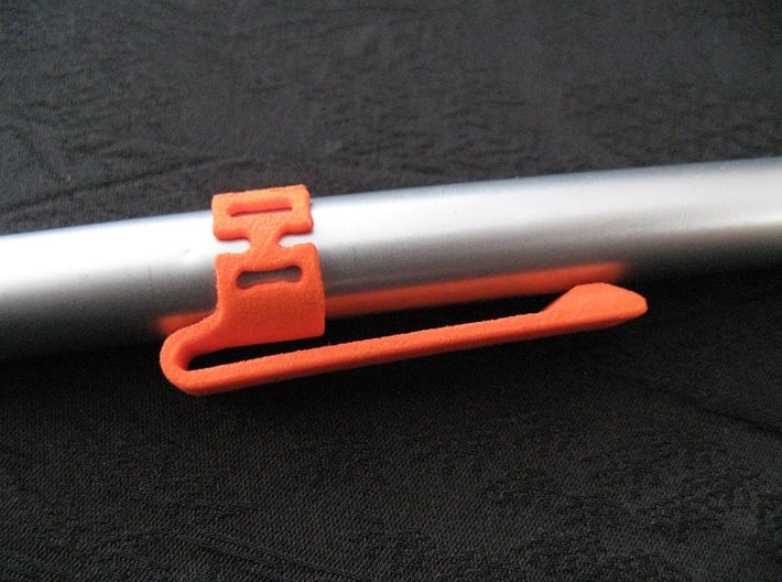Pen Clip: for 10.5mm Diameter Body 3d printed (pen not included)