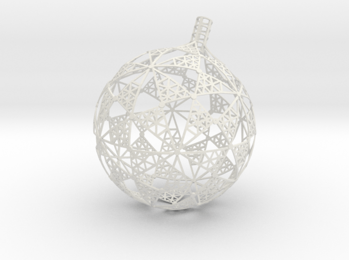 Part of stereographic projection lamp 3d printed 