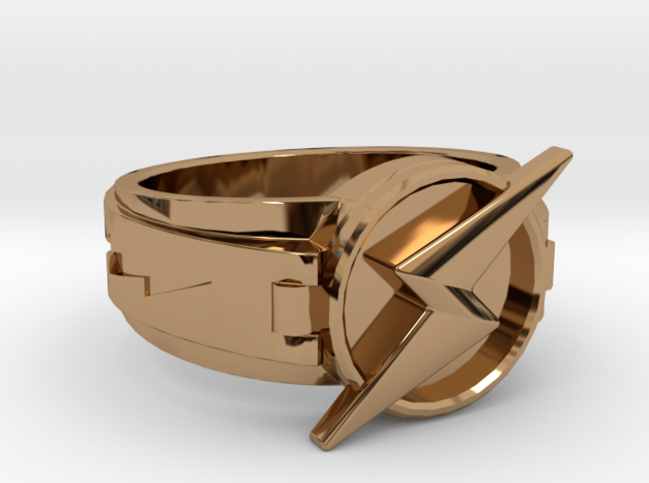 Wally West Flash ring 9 3/4 19.62 mm 3d printed