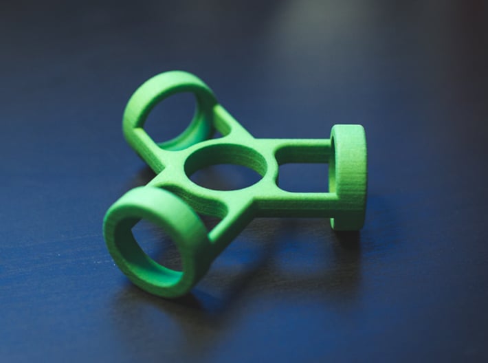 The Fusion - Fidget Spinner 3d printed 