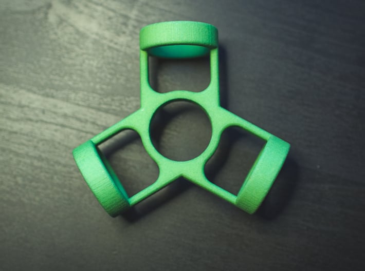The Fusion - Fidget Spinner 3d printed 