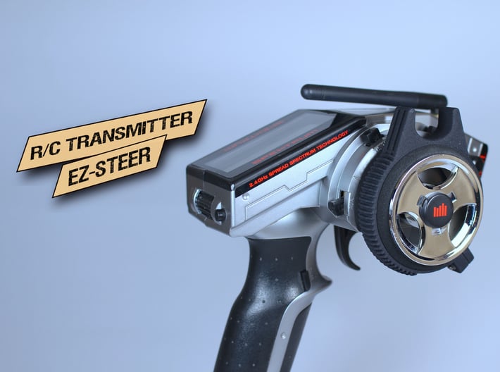R/C Transmitter EZ-Steer 3d printed 
