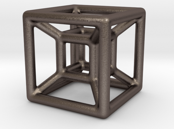 The Hypercube 3d printed 