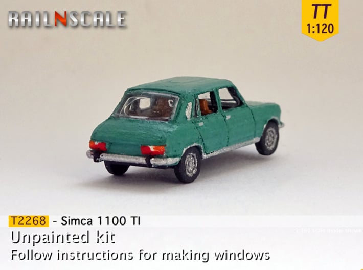 Simca 1100 TI (TT 1:120) 3d printed 