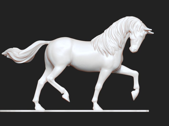 Shadow With Dressage 3d printed 