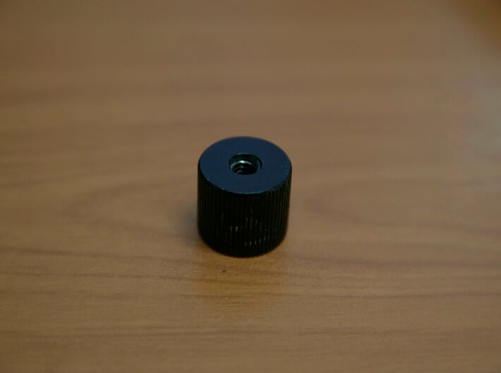K3CAM-ByALCaudullo 3d printed 1/4" Female to 1/4" female Adapter screw
