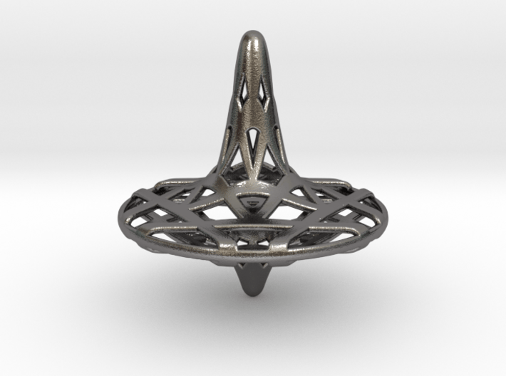 Hexa-Fractal Spinning Top 3d printed 