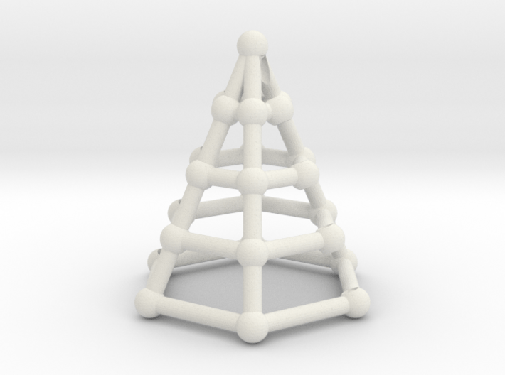 Skeleton cone 3d printed 