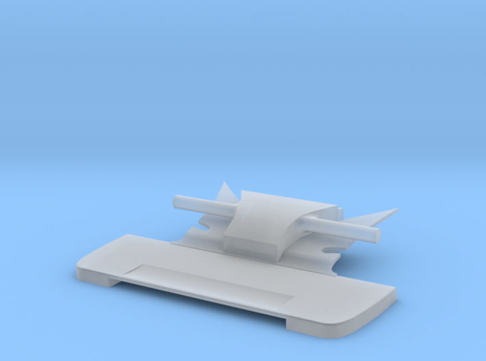 Toyota Eagle MkIII Front Splitter, 1/24 3d printed