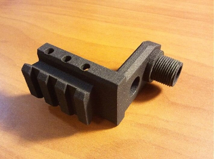 CZ 75 P-07 Duty Muzzle Adapter 3d printed