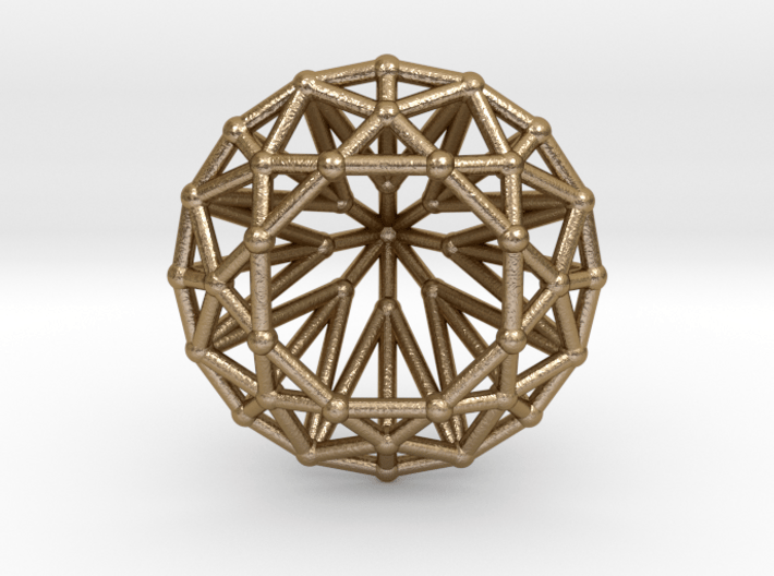 Diamond - Brilliant crystal geometry 3d printed 