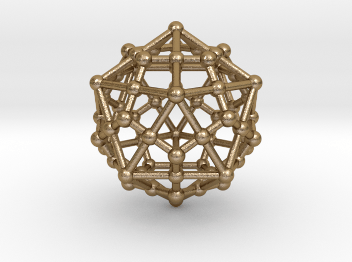 Dodecahedron - Icosahedron 3d printed 