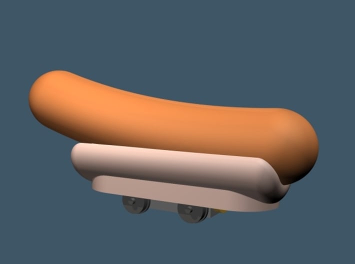 WienerMobile - Z scale 3d printed 