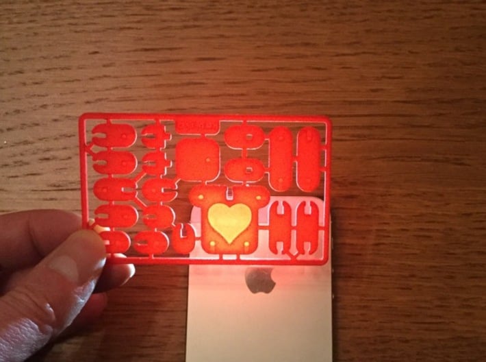 Big Heart OSCARd 3d printed 
