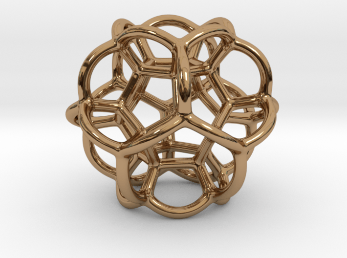 Soap Bubble Dodecahedron 3d printed 