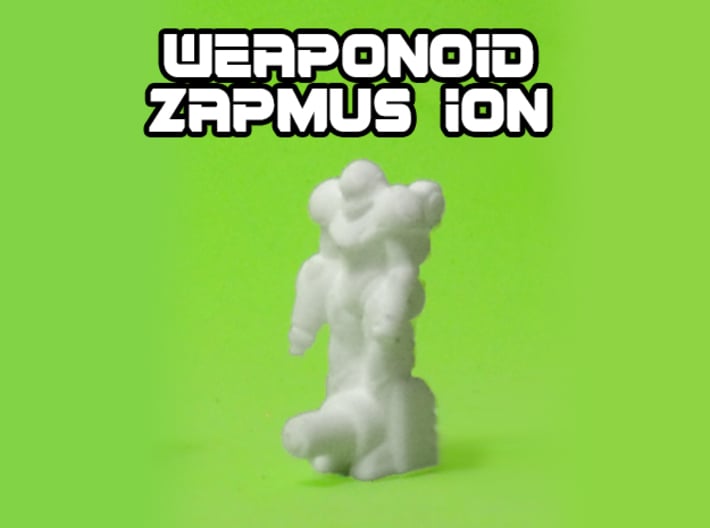 Zapmus Ion Transforming Weaponoid Kit (5mm) 3d printed WS&amp;F robot mode