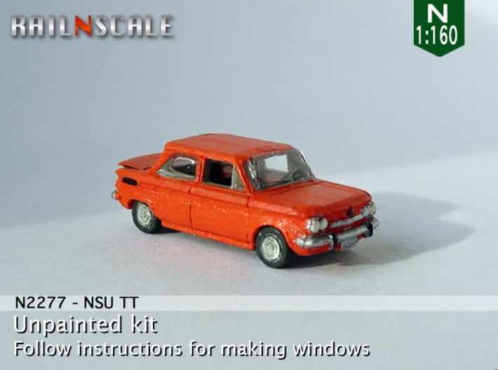 NSU TT (N 1:160) 3d printed 
