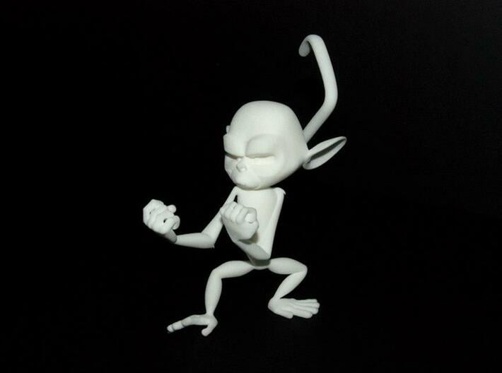 Fighting monkey ! 3d printed Add a caption...