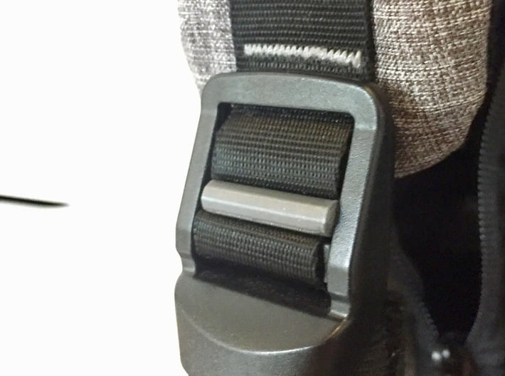 Bobby Backpack strap fixer 3d printed 