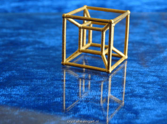 Tesseract - 4d Hypercube - E4 3d printed 
