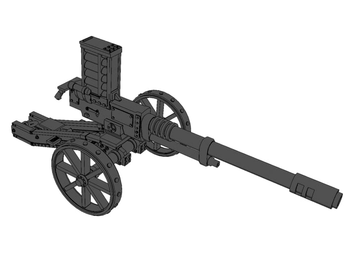 28mm Steampunk Automatic Cannon 3d printed 