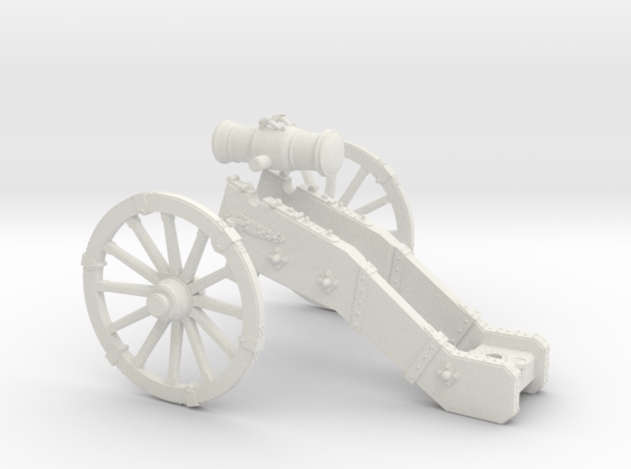 AF French Howitzer 7 Years War 28mm 3d printed