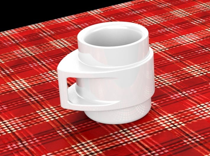 Coffee Mug 3d printed View 2