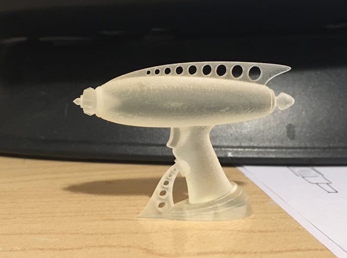 Ice Breaker Display Stand A 1:6 scale 3d printed Seen here with gun body, and nozzle