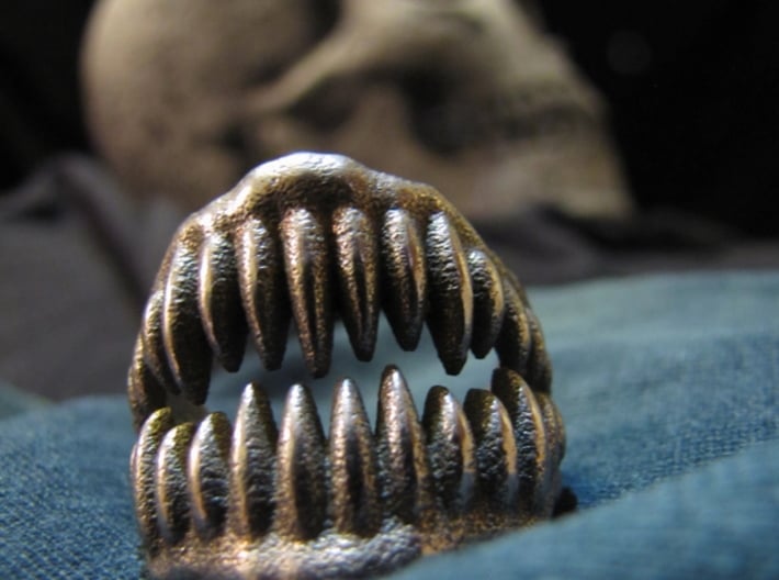 Jaw Ring Size10 3d printed 