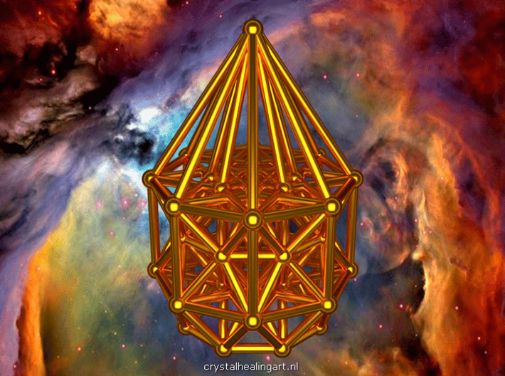 Tesseract Matrix Stargate 3d printed Artist impression of the tesseract matrix stargate