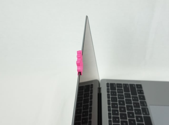 Camera Cover for MacBook Pro - Lucy the Cat 3d printed Slender Cover