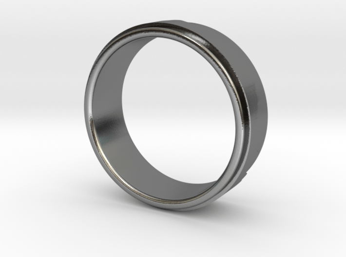 Mountain Ring (or race profile!) 3d printed 