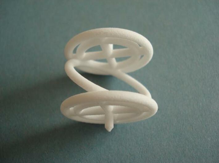Simple Illusion 3d printed Picture of the actual printed object