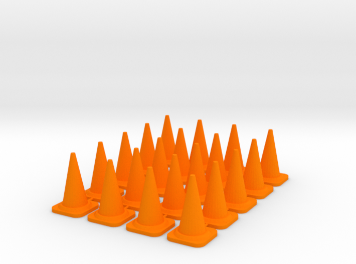 20x PACK 1:50 Construction cones / Kegel. 3d printed