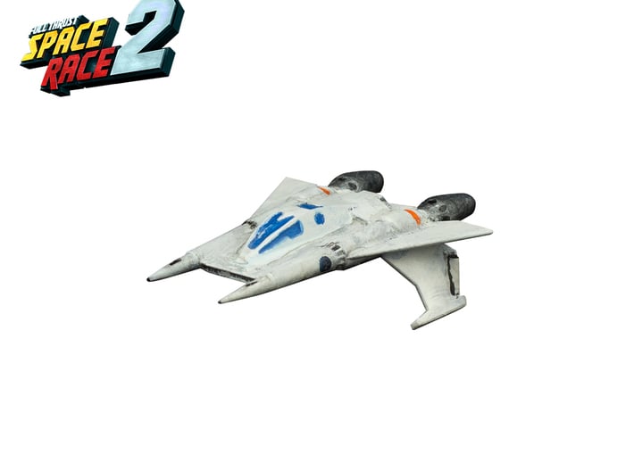 Space Race - #3 - Starfighter 3d printed Painted Starfighter