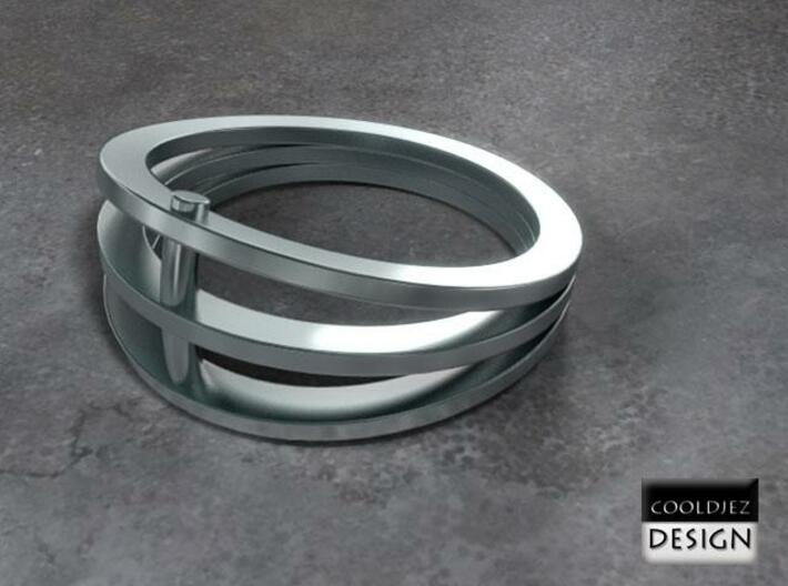 Ring - Vizor 3d printed Render