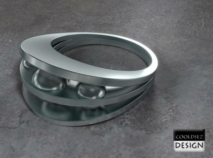 Ring - Bend3 3d printed Render