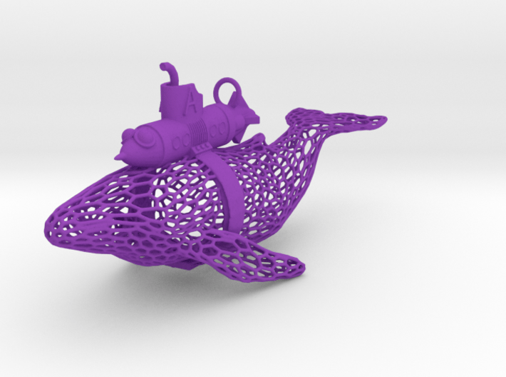 Verne Whale 3d printed 