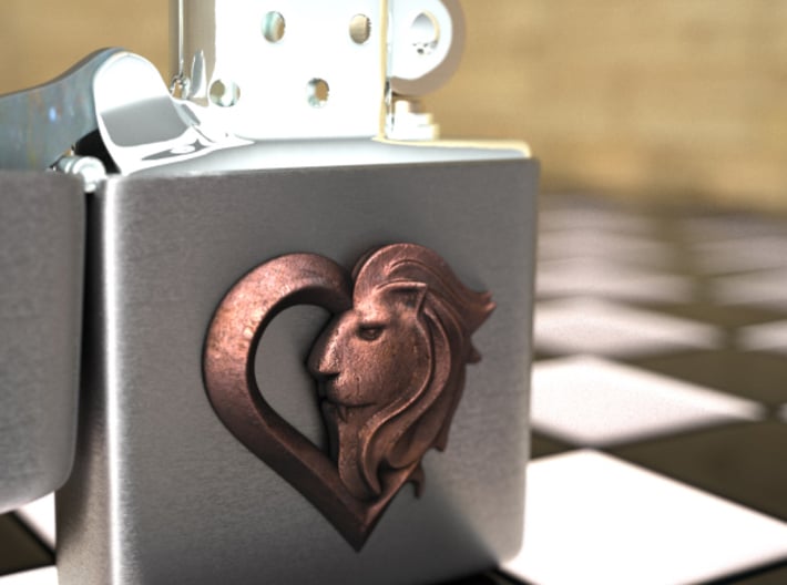 LionHeart(Emblem) 3d printed 