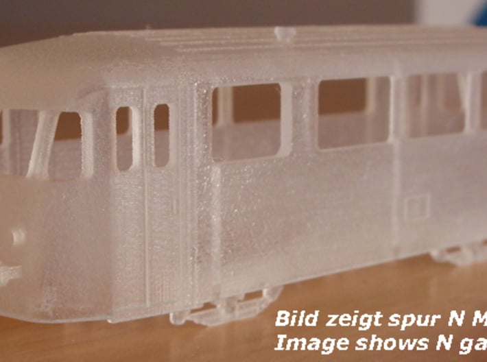 Vorserien Schienenbus Spur N 3d printed 