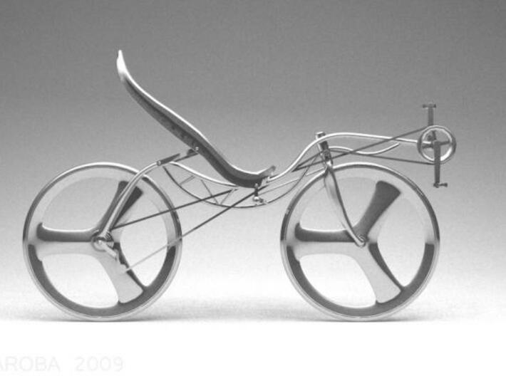 recumbent bike design 3d printed r1