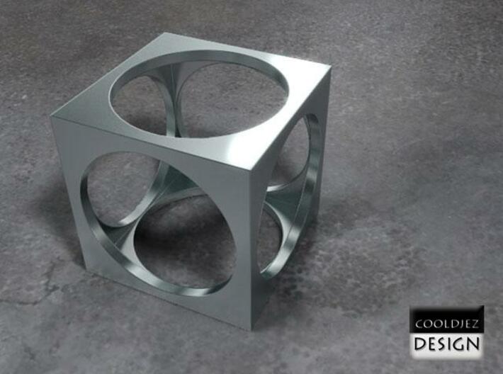 Ring - Cube 3d printed Render
