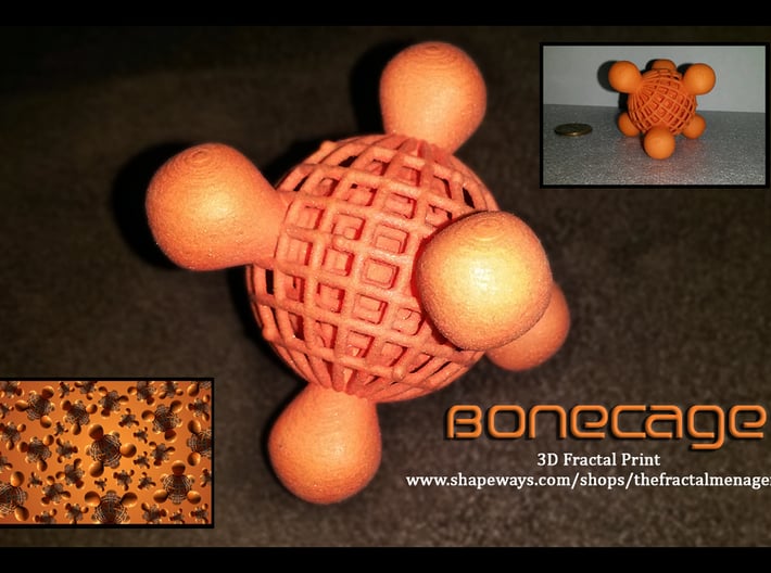 Bonecage 3d printed 
