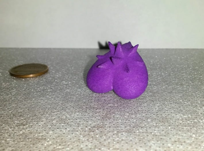 Heartspikes 3d printed 