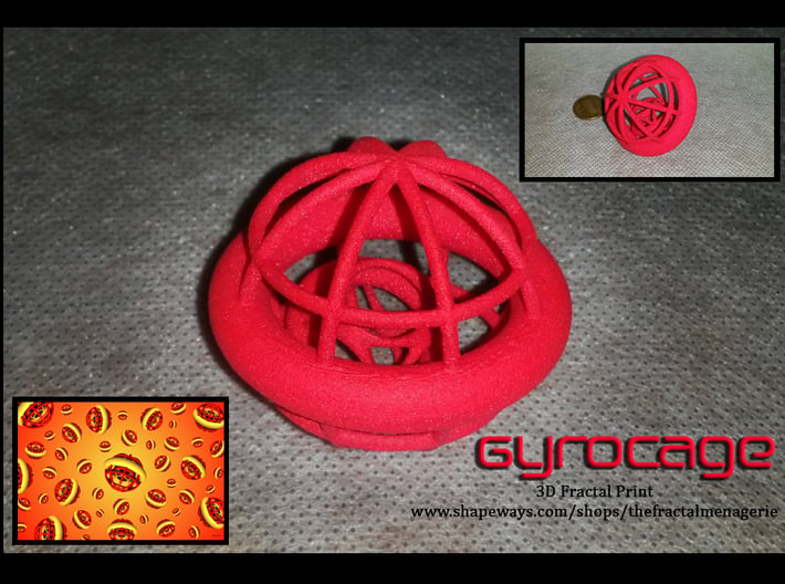 Gyrocage 3d printed 