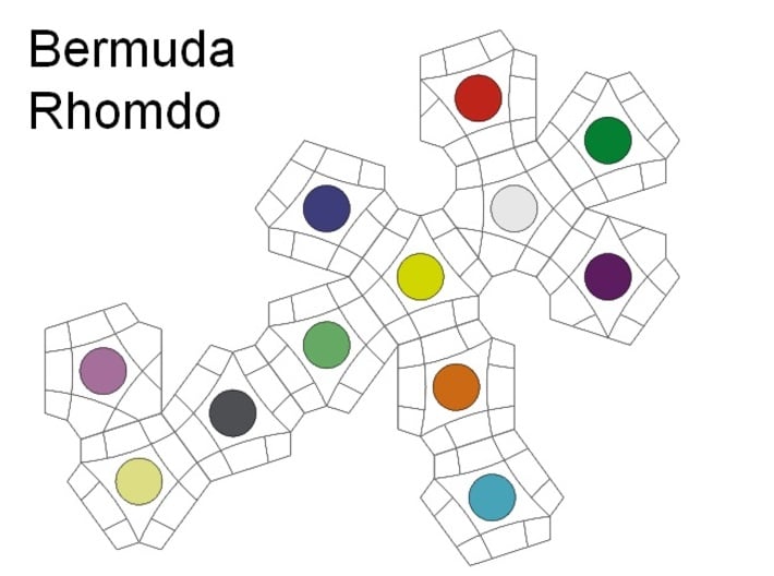 Core for Bermuda Rhomdo 3d printed 